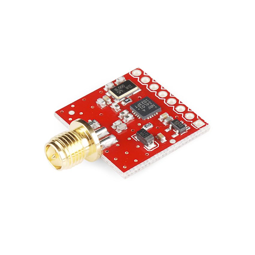 WRL-00705 SparkFun Transceiver Breakout - nRF24L01+ (RP-SMA