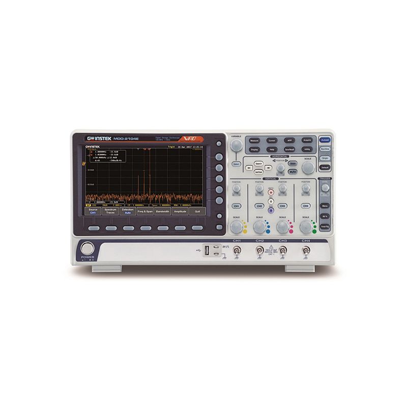 GW Instek ,MDO-2104EG ,Mixed-Domain Oscilloscope - 100MHz, 4 Channels