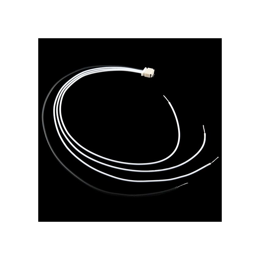 JST SH Jumper 4 Wire Assembly - 8"