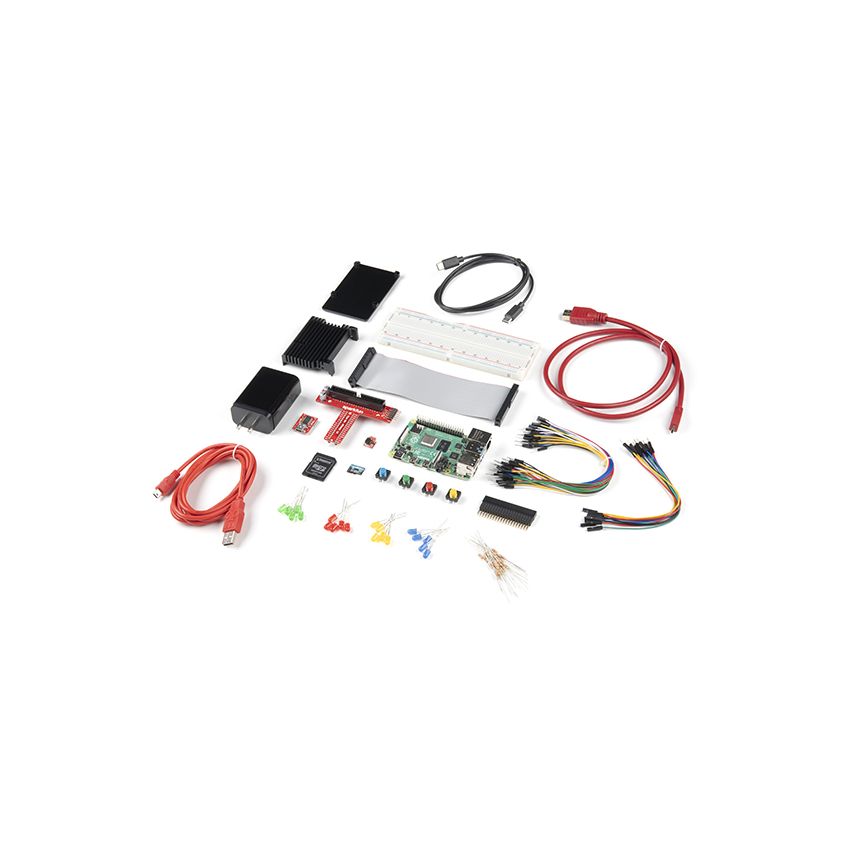 SparkFun Raspberry Pi 4 Hardware Starter Kit - 8GB