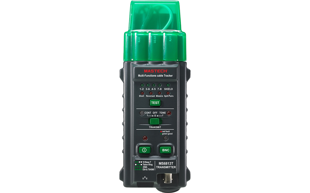 MS6813 ,multi-function cable tracker - continuity test, tone signal tracing