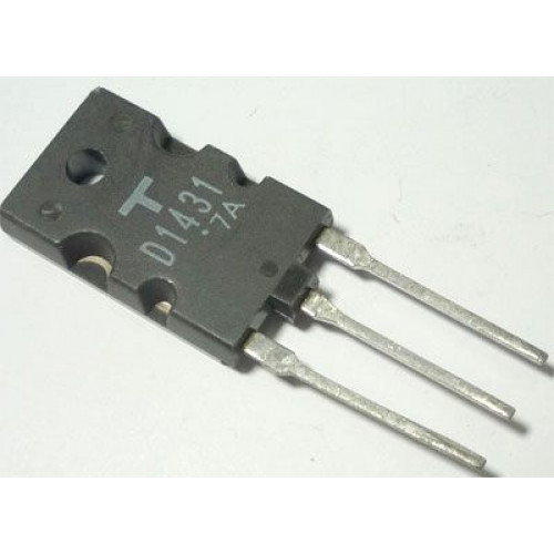 2SD1431, NPN Triple Diffused Planar Silicon Transistor, 600V VCEO, 5A Ic