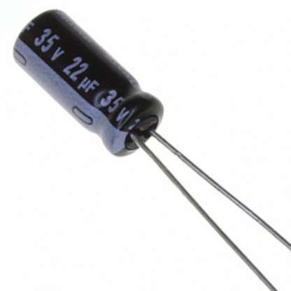Electrolytic Capacitor,22uF,35V