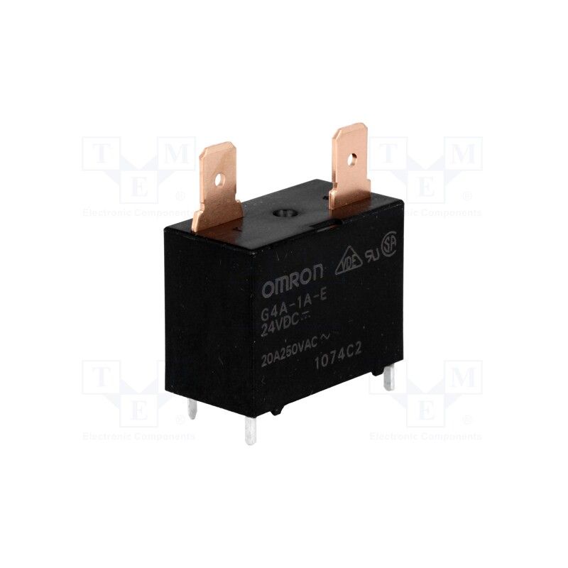 G4U-1-E 24VDC ,General Purpose Relay - SPST-NO, 5A 250VAC / 30VDC, High Reliability