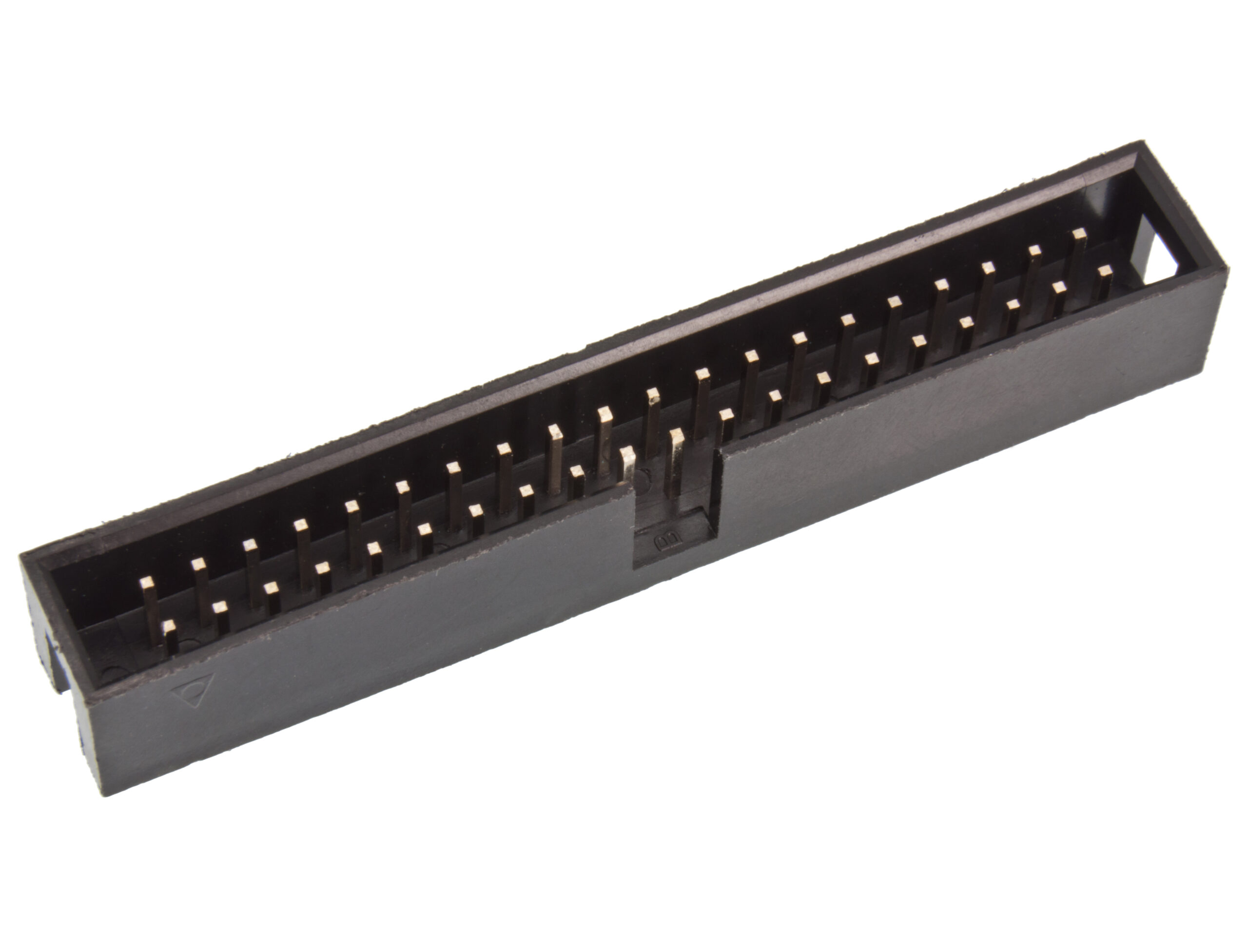 IDC Connector,40 Pin,M,Straight