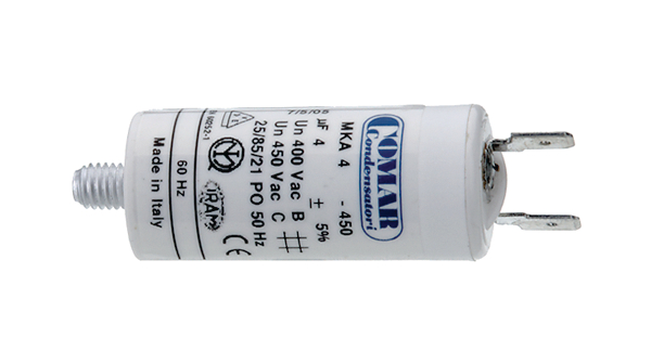 1uF 450VAC MOTOR CAPACITOR