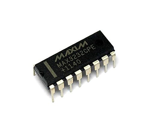 MAX3232CPE, RS-232 Transceiver, 16-Pin DIP Package