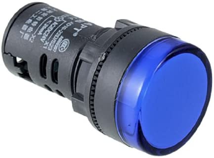 AD60-22DS AC220V ,Blue Indicator Light - 22mm LED Panel Mount