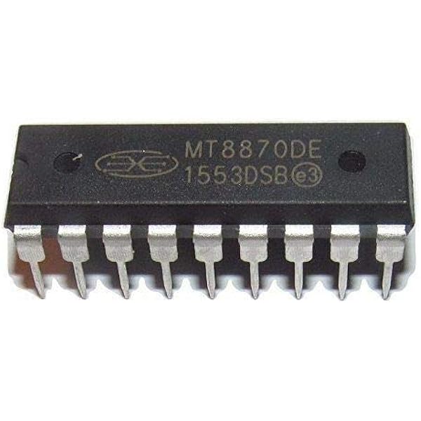 MT8870DE,DTMF Receiver,  DIP-18