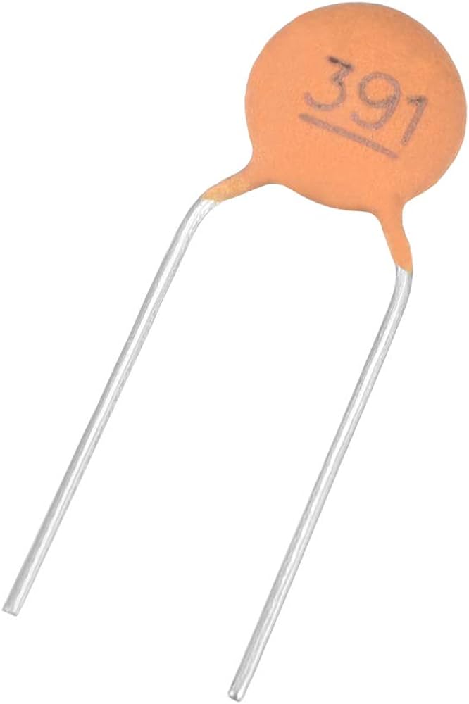 Ceramic Capacitor,390pF,50V,