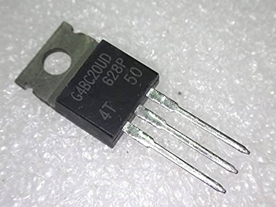 IRG4BC20UD, N-Channel UltraFast IGBT with Soft Recovery Diode, TO-220AB
