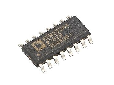 ADM232AA , SOIC-16 CMOS RS-232 Driver/Receiver, 200 kbps Data Rate, +5V Supply