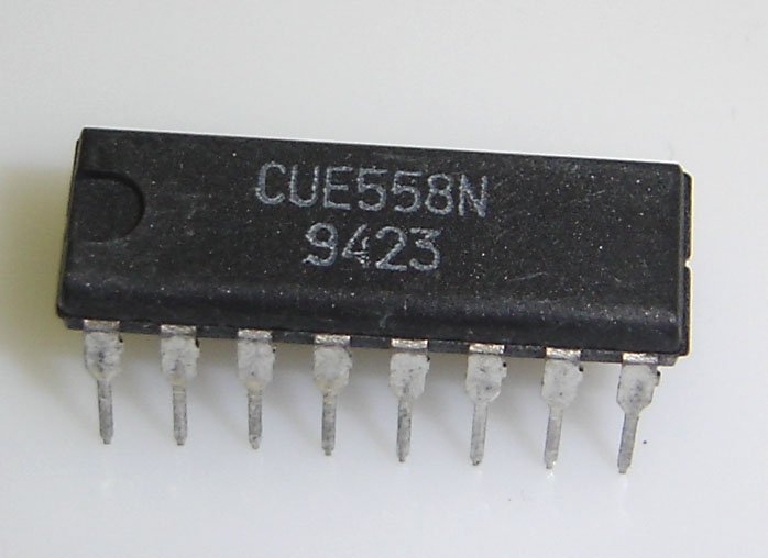 CUE558N, Quad Timer IC, 4 Independent Timers, DIP-16