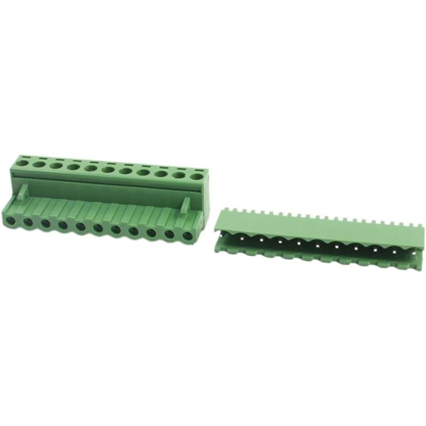 2EDGK 5.08mm 10-Pin Male/Female Plug-In Terminal Block Connector