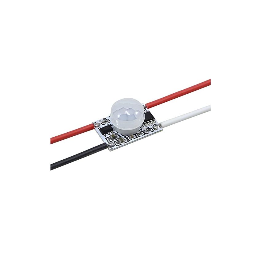 Motion Sensor Switch,3.7 to 24VDC,4A,PIR Automatic On/Off for LED Lights and Security Systems