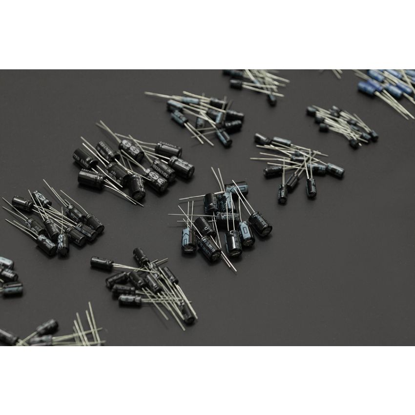 FIT0117 ALUMINIUM ELECTROLYTIC CAPACITOR PACK - 100PCS