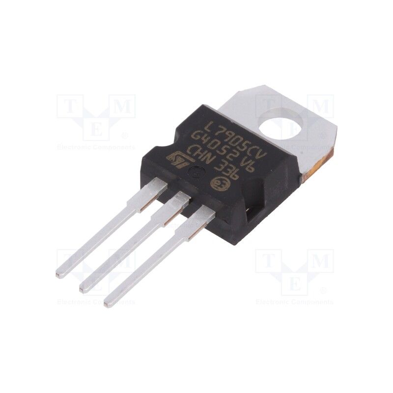L7905CV ,Negative Voltage Regulator, Output -5V, TO-220 Package