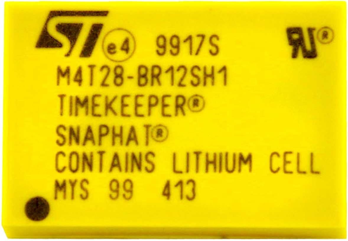 M4T28-BR12SH1,Battery-Backed Memory Module, SNAPHAT,5V
