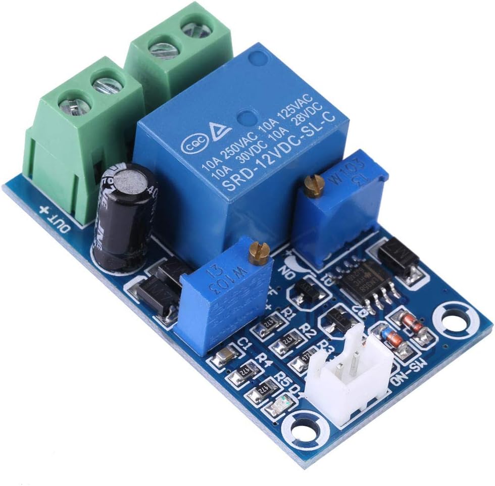 SRD-12VDC-SL-C, Battery Charging Controller Protection Board Module-Adjustable Cut-Off Voltage, Overcharge Protection