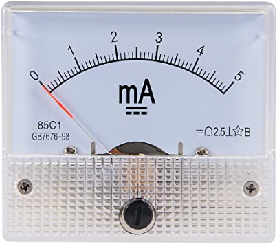 85C1/5MA,Analog Ammeter,Easy Installation