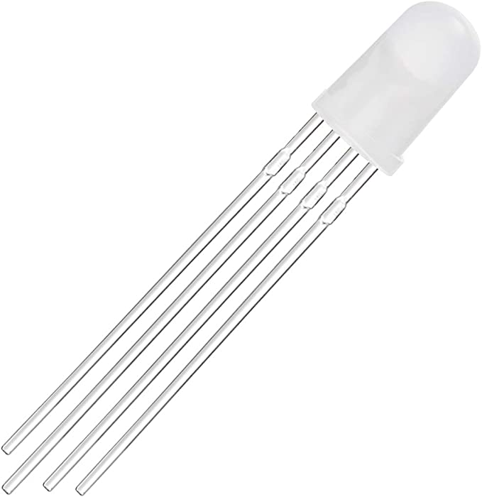 RGB LED,Common Anode,Tri-Color,5mm