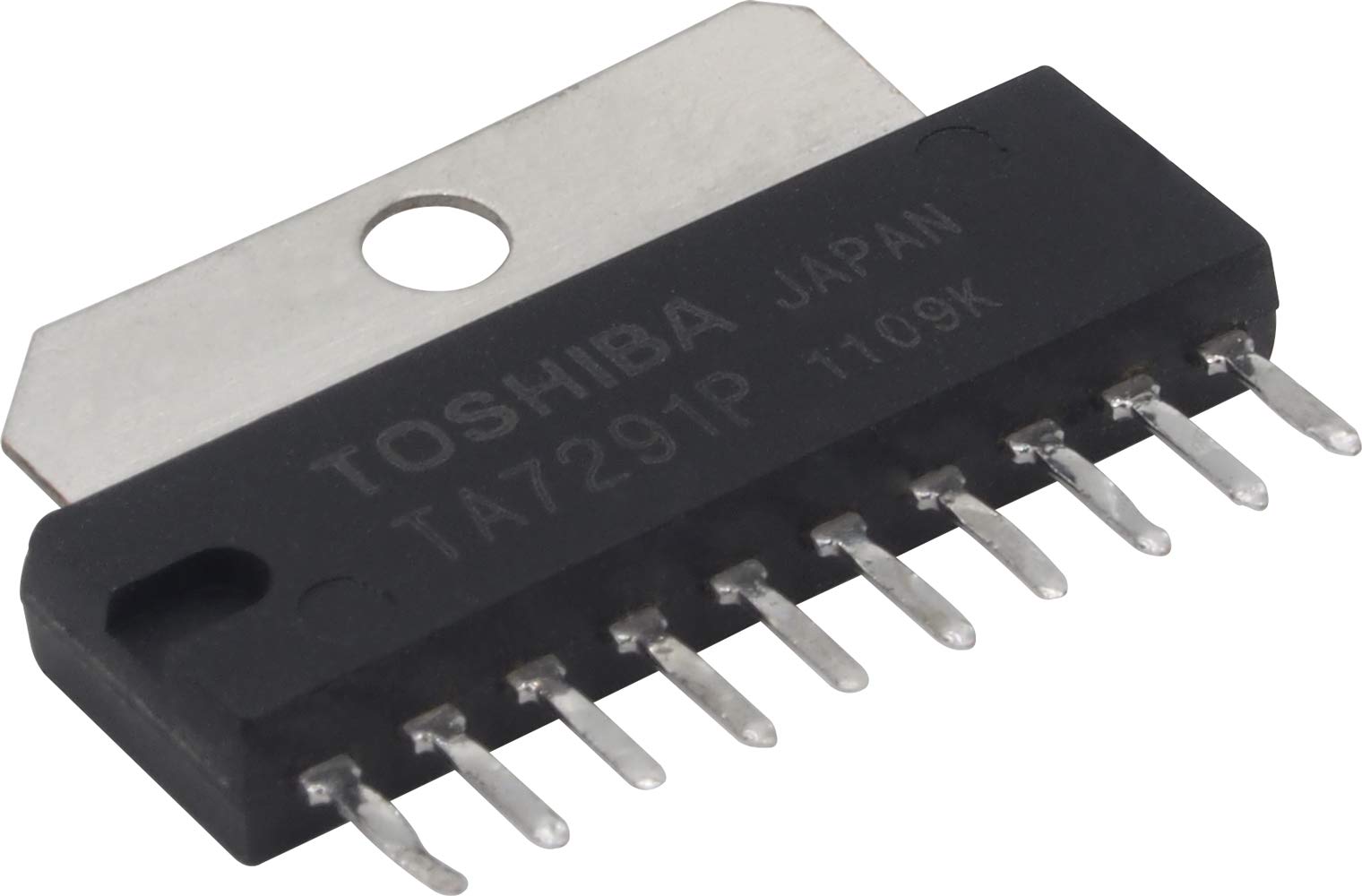 TA7291P DIP-10, Bridge Driver, 1A Output, CW/CCW, Stop, Brake Modes