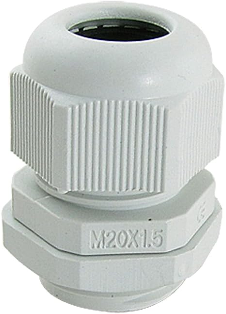 M20x1.5 Cable Gland - Waterproof and Dustproof Nylon Connector