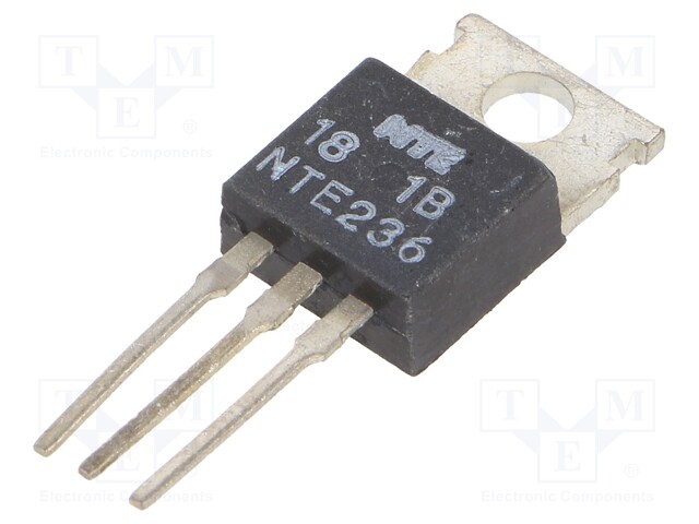 NTE236, Silicon NPN Transistor, Final RF Power Output, 16W, 27MHz