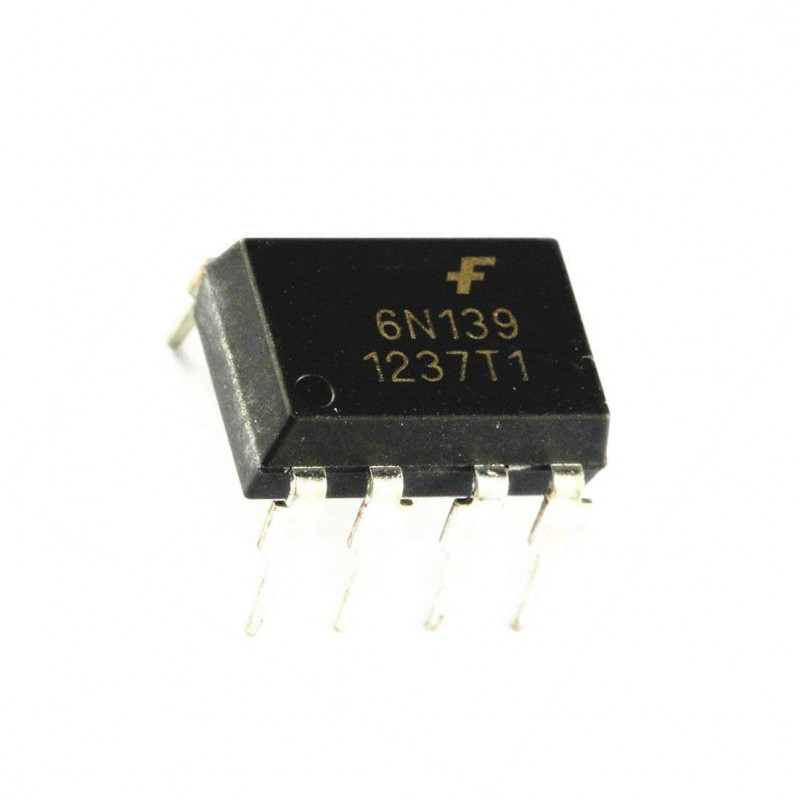 6N139,High Gain Optocoupler,3750 Vrms,DIP-8