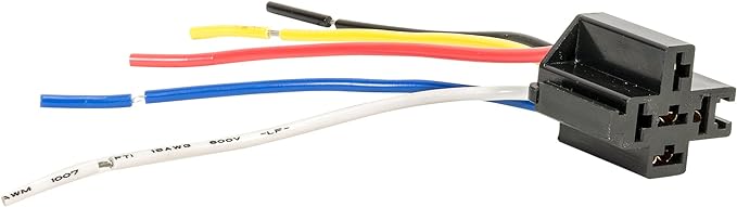 Relay Base,5-pin,Cross With Cable