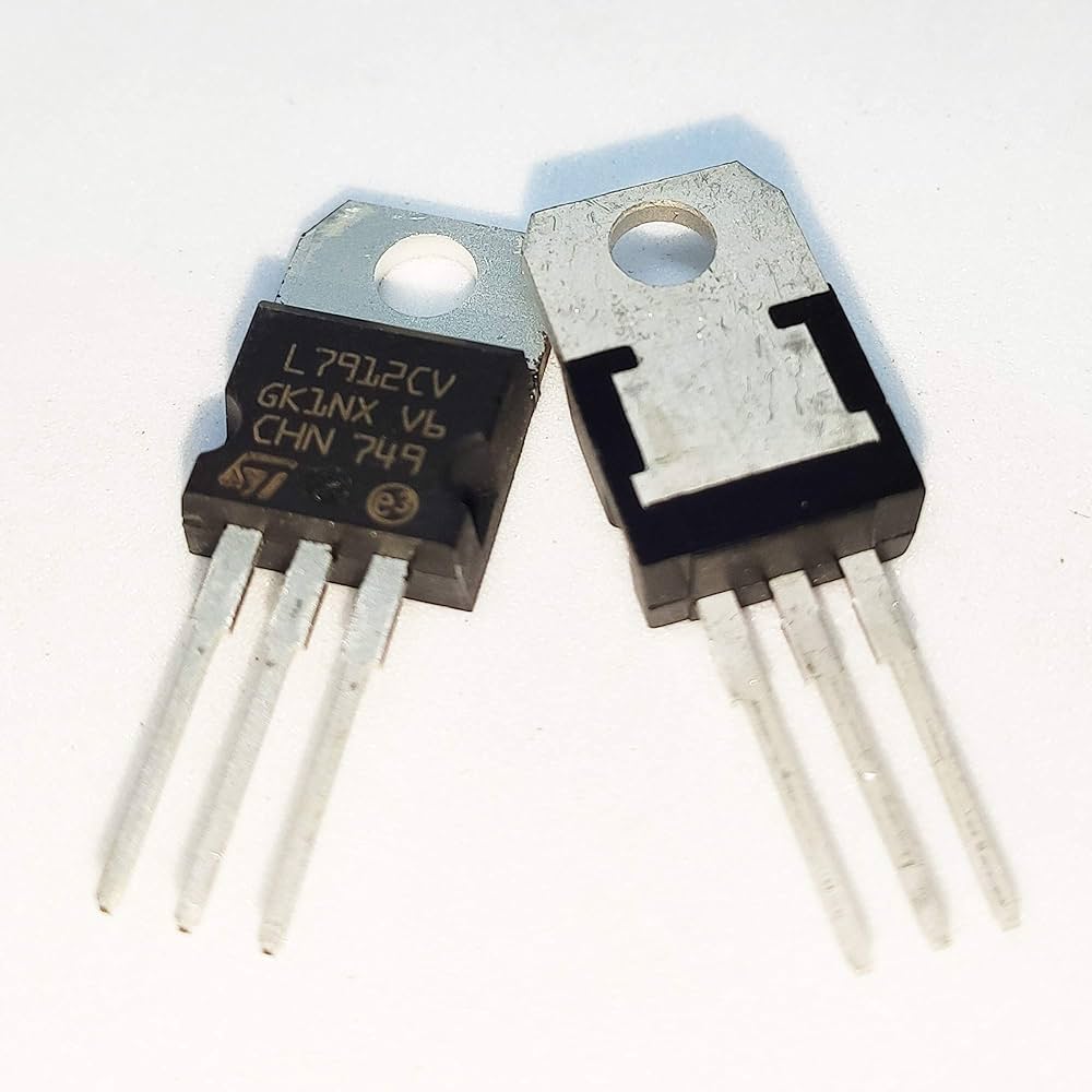 L7912CV TO-220-3 - Negative Voltage Regulator, -12V, 1.5A
