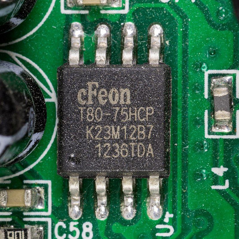 EN25T80-75HCP, 8 Mbit Serial Flash Memory, SOP-8