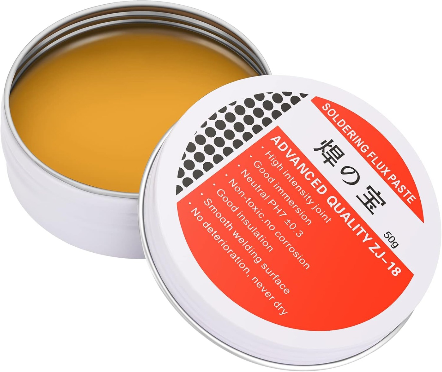 ZJ-18 ,Soldering Paste 50g – Lead-Free, Neutral pH, High-Quality Jointing