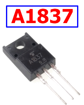 A1837,PNP Power Transistor,TO-220F,160V,1.5A,30W