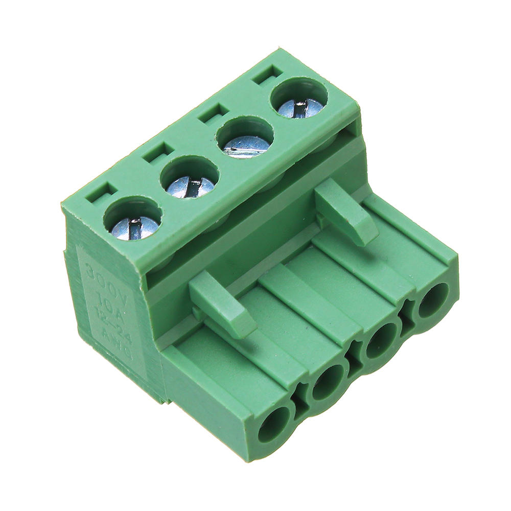 2EDG-5.08-4-PIN,Female Terminal Connector,Green