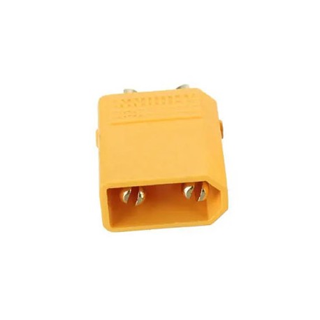 XT30 Male Connector, 2-Pin DC Plug, 15A Rated Current