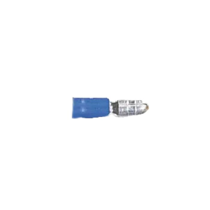 MPD Bullet Terminal 16AWG to 14AWG 2 mm2 Male Bullet Blue Vinyl