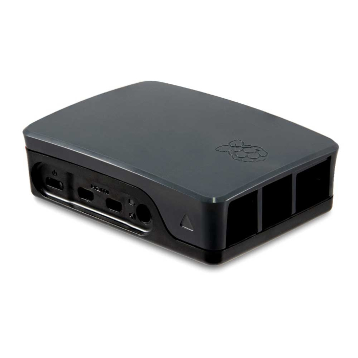 SC0229, Official Raspberry Pi 4 Case Black and Grey