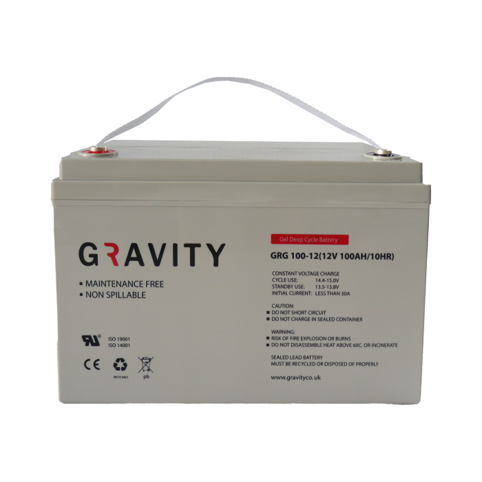 GRG 100-12 - Gravity, 100Ah, 12V, Lead-Acid Battery