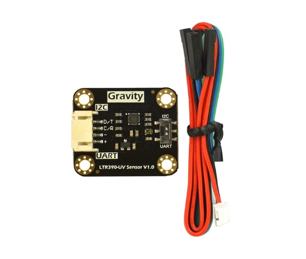 Gravity: LTR390 UV Light Sensor (280nm-430nm, UVA, UVB)