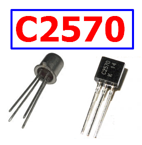 2SC2570, NPN BJT Transistor, 50V Vce, 200mA Ic