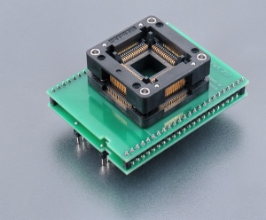 DIL48/QFP64 ZIF 68HC-1