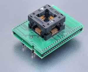 DIL48/QFP64 ZIF MSP430-1