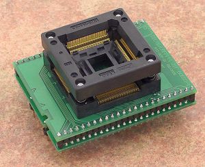 DIL48/LQFP144 ZIF AVR32-1