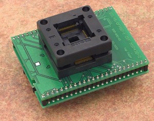 DIL48/QFP80-1 ZIF MSP430-2