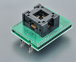 DIL48/QFP64 ZIF MSP430-2