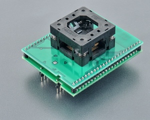 DIL48/QFN64 ZIF EFM-1