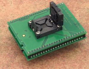 DIL48/QFN32 ZIF-CS EFM-1