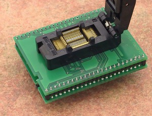 DIL48/QFP64-1 ZIF-CS MB90F-3