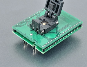 DIL48/QFN48 ZIF-CS MSP430-1